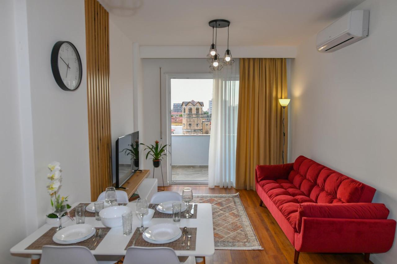 New Central Apartment Shkoder Bagian luar foto