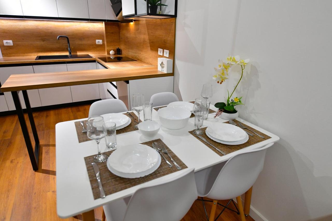 New Central Apartment Shkoder Bagian luar foto